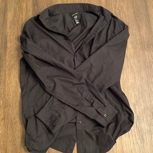H&M Easy Iron Slim Fit Size L Dress Shirt